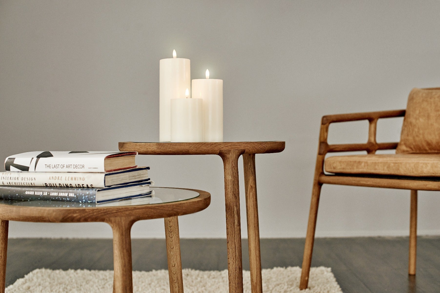 LED Pillar LED lys - H10 cm.